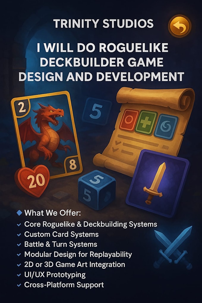 do roguelike deckbuilder game design and development