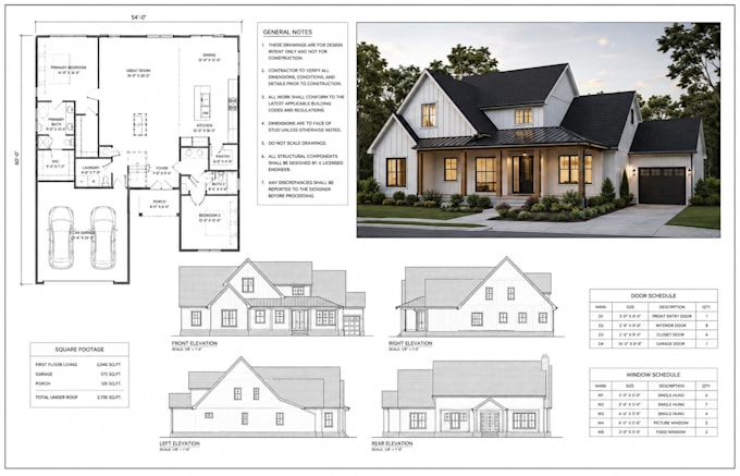 design floor plan house plans and city permit drawings