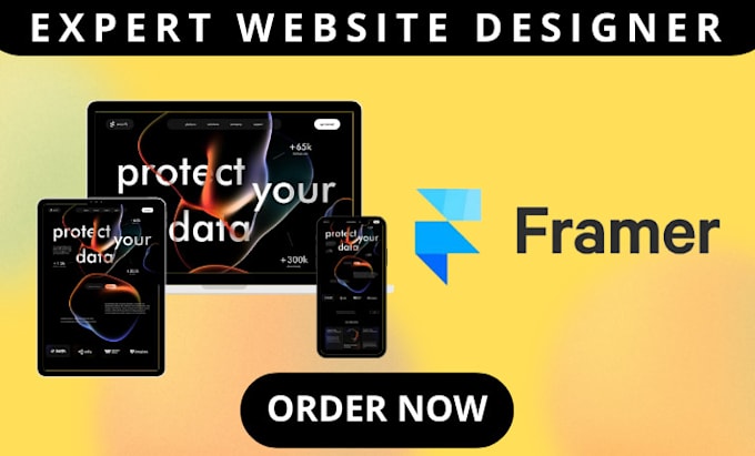 design custom framer website development framer