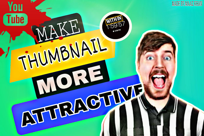 do a formal and professional youtube thumbnail