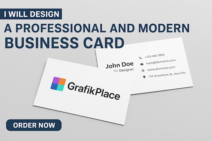 design a professional business card ready to print