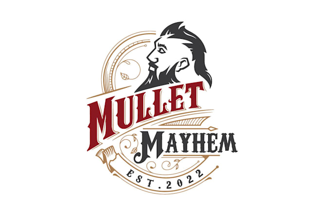 design modern super barber and barber shop logo