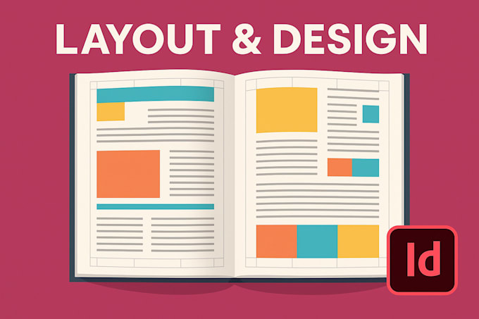 make a layout and design an indesign document