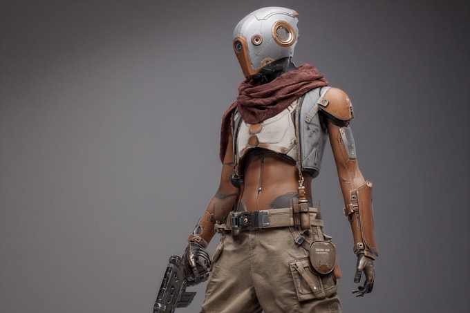 draw sci fi or fantasy concept art illustration characters