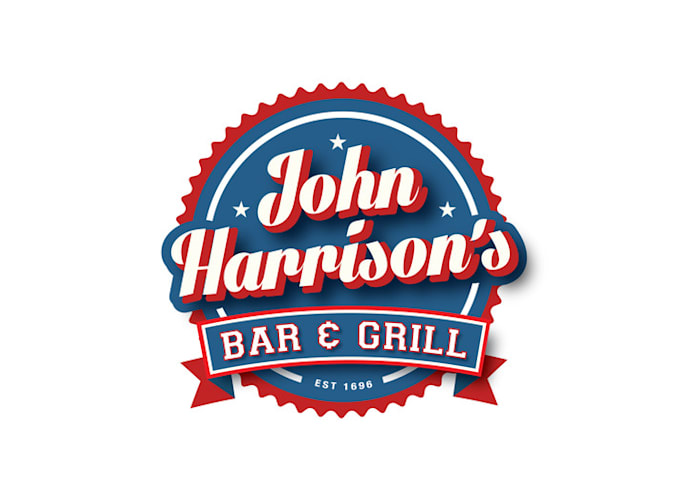 design perfect american bar logo