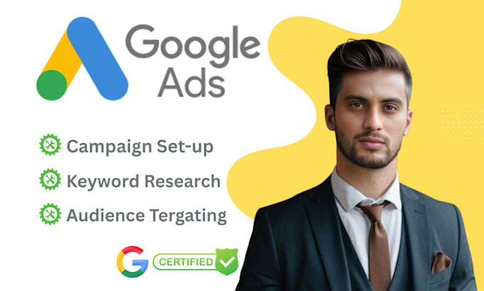 setup, optimize and manage your google ads PPC