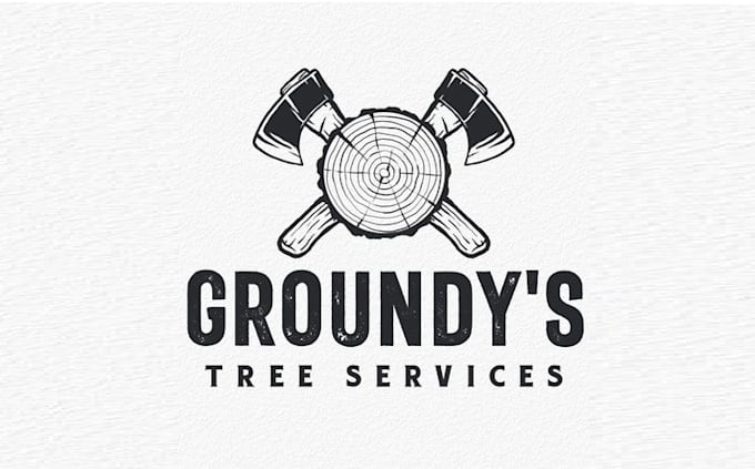 design professional tree service company logo