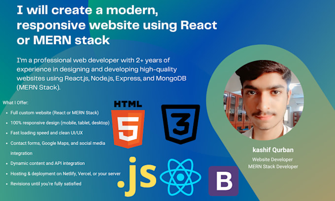 build your portfolio, landing page, or personal website