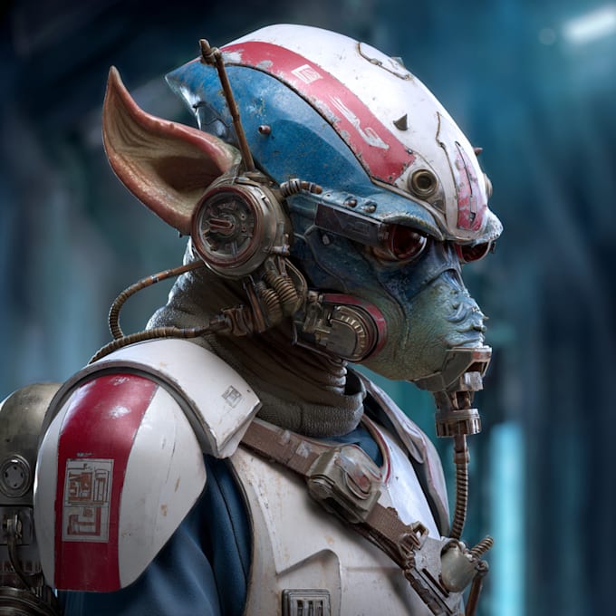 do sci fi star wars character for you