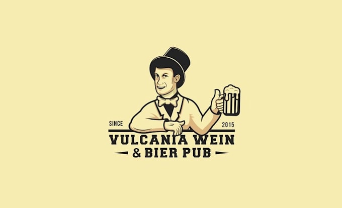 design attractive necessary beer pub logo