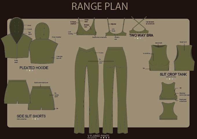 create active wear tech packs for you