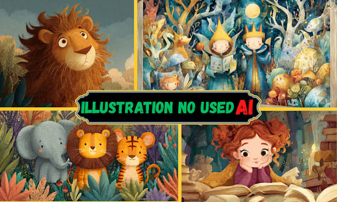 draw children book illustration and picture book illustrator