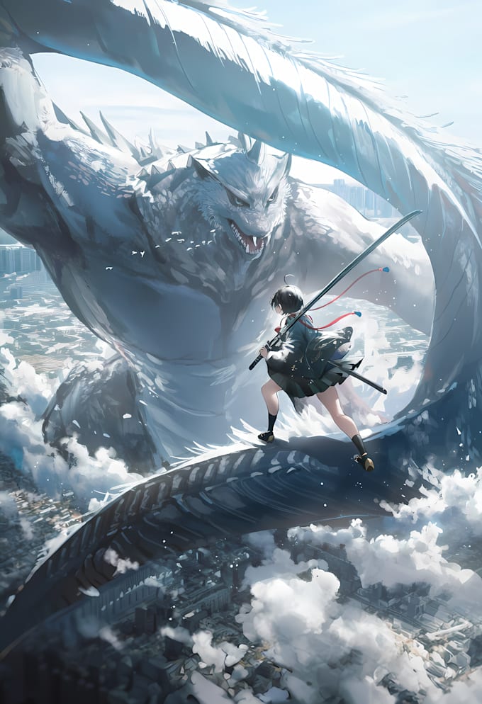 create ai anime characters, illustrations, and paintings