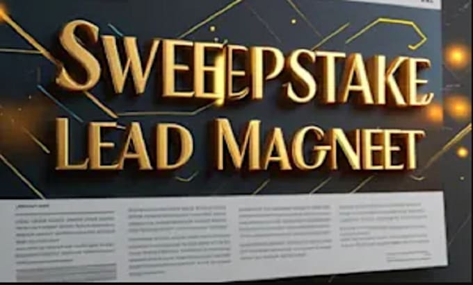 provide valid sweepstakes lead, gamblers lead, giveaway contest lead sweepstakes