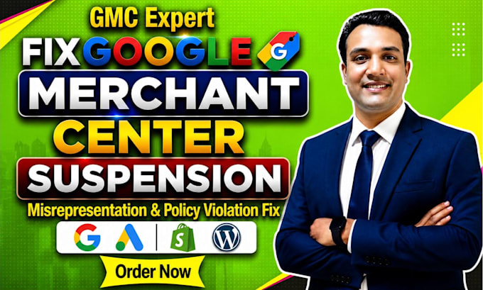fix google merchant center suspension