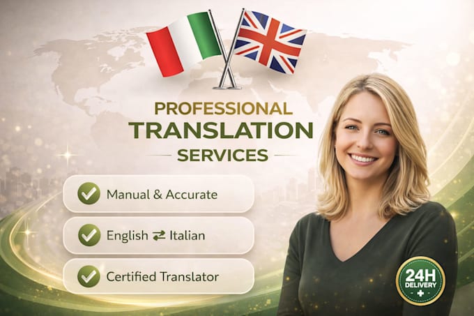 do english to italian translation