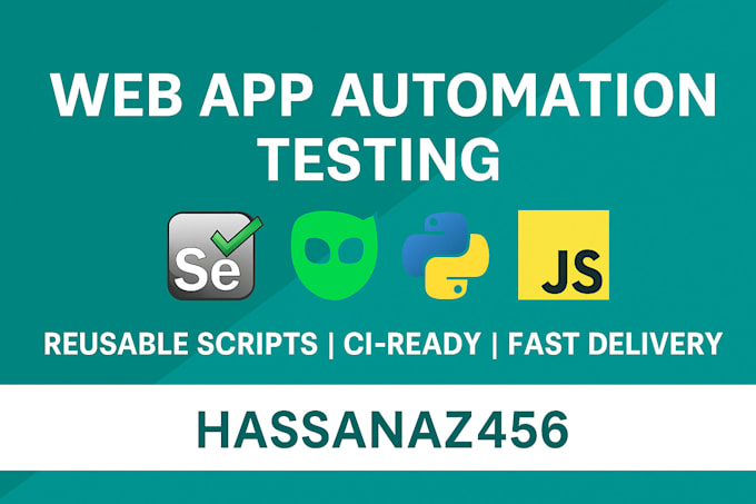 automate website and app testing using selenium and playwright