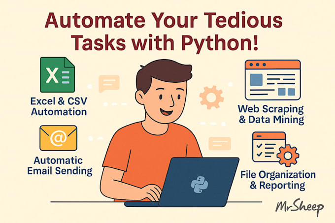 automate your tasks or workflow with custom python scripts