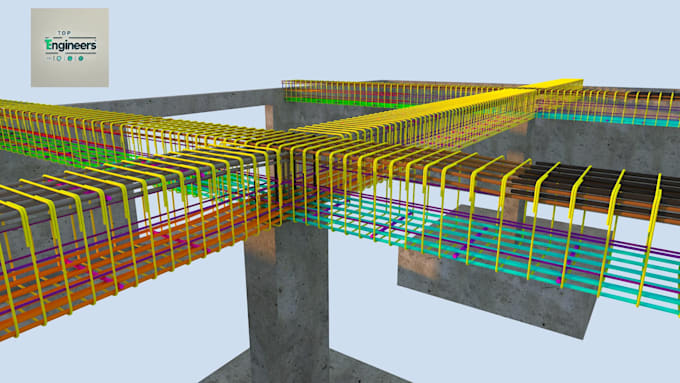model 3d reinforcement in allplan and detect clashes