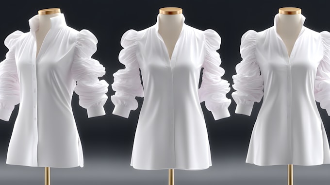 make 3d fashion designs, clothes modeling , texturing in clo 3d