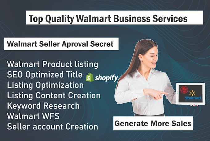 create and optimize walmart listings with SEO and wfs management