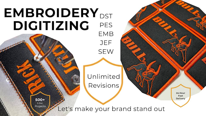 convert your logo to a machine ready embroidery file