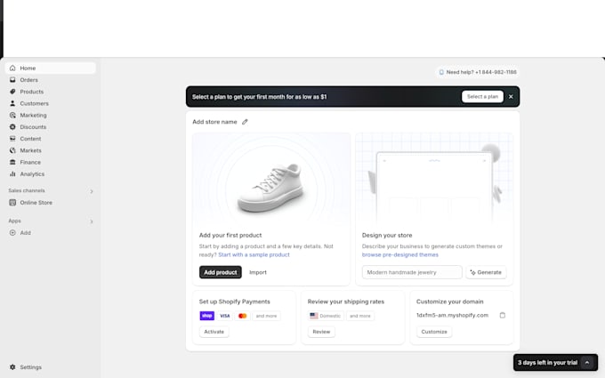 build you a shopify store