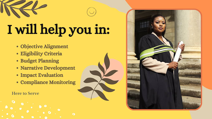do grant writing, grant management, and grant report