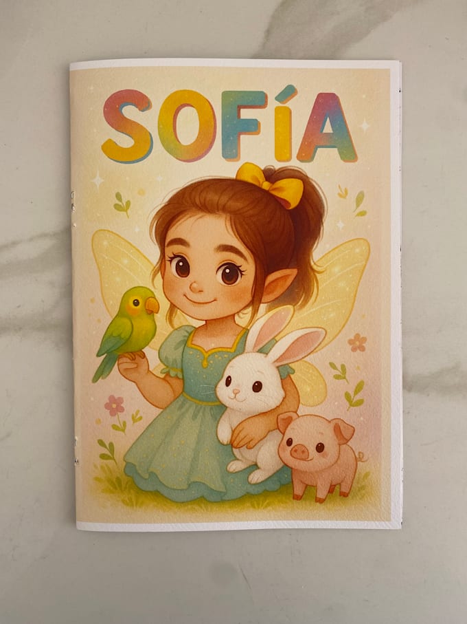 realizare una revista para colorear personalizada