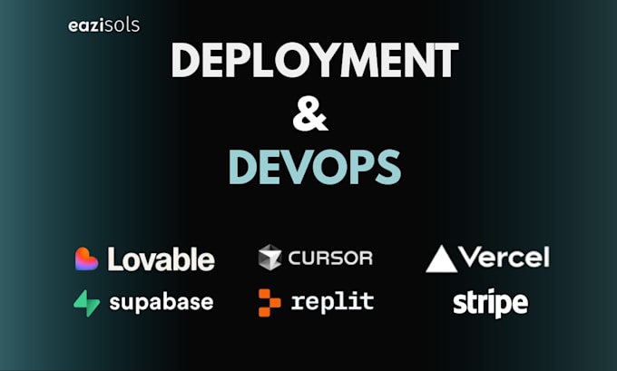 deploy apps built in lovable, base44, replit, cursor, supabase, bolt, vercel