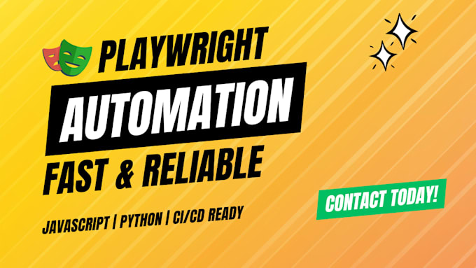 automate your web app testing with playwright python and javascript QA engineer