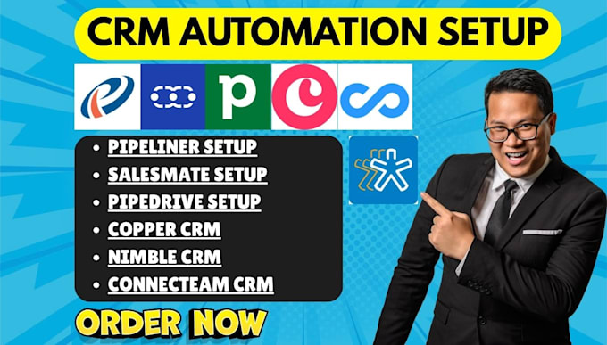 Setup pipeliner crm salesmate automation pipedrive copper crm nimble ...