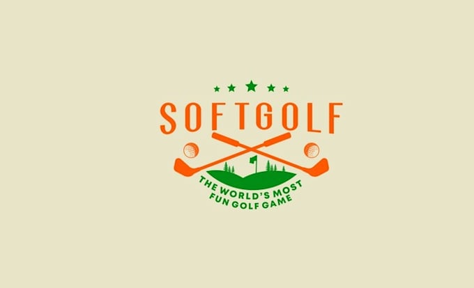 design traditional new soft golf logo