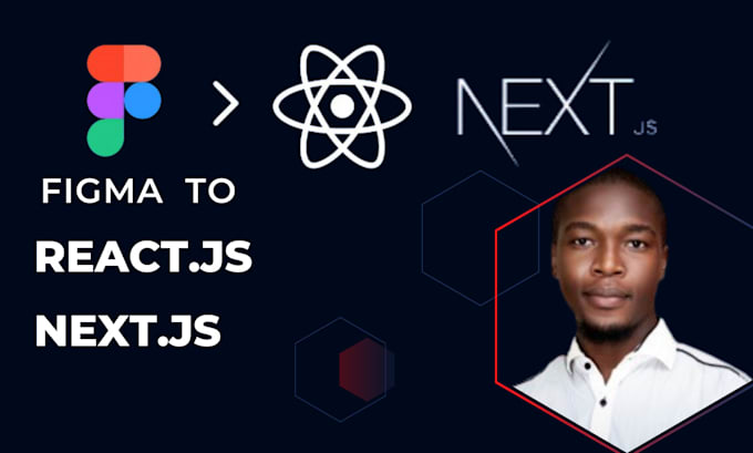 covert figma to react js, figma to next js front end developer mobile responsive