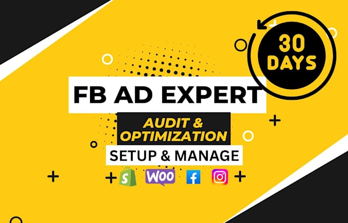 facebook ads audit optimize meta campaign  for shopify wocomarce fb ads