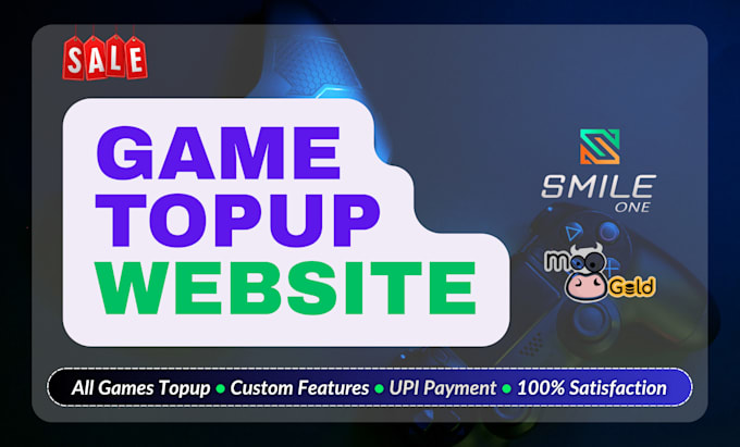 create a gaming topup website with upi payment integration
