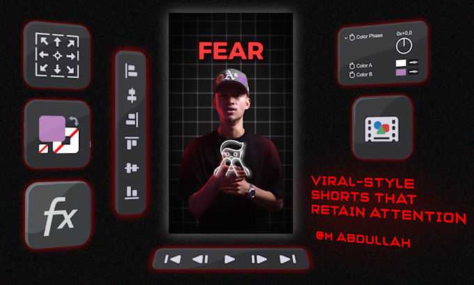 edit viral short form videos