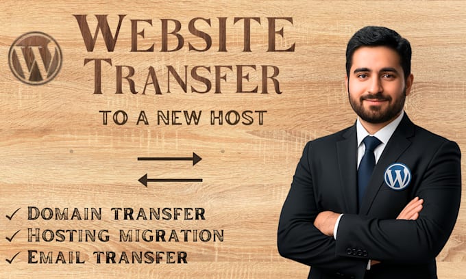transfer website domain hosting and email without downtime