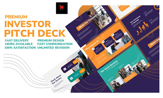 do pitch deck presentation design, powerpoint presentation design, google slides