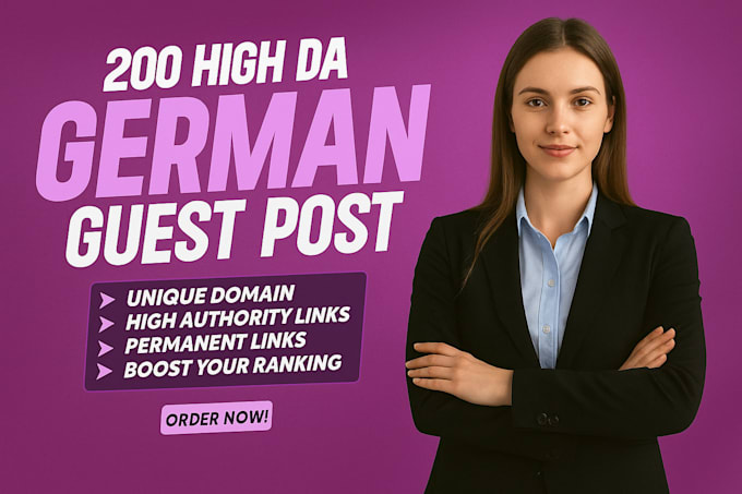 do high da german guest post dofollow SEO backlinks