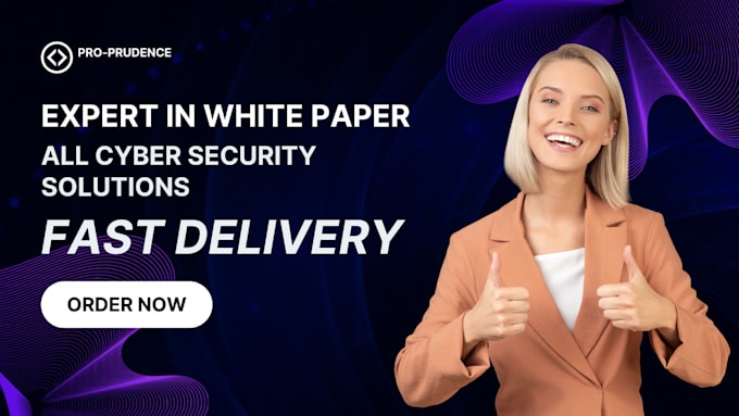 write expert whitepapers for your cybersecurity solutions