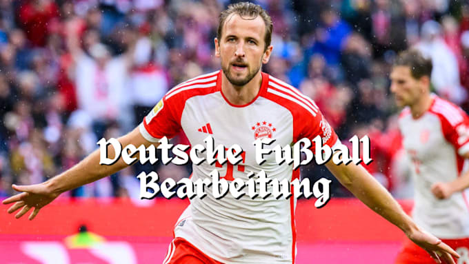 edit german language quality football video