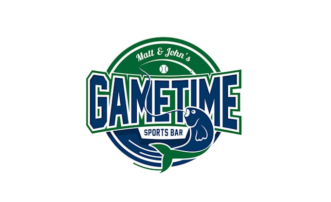 design update classic sports bar logo