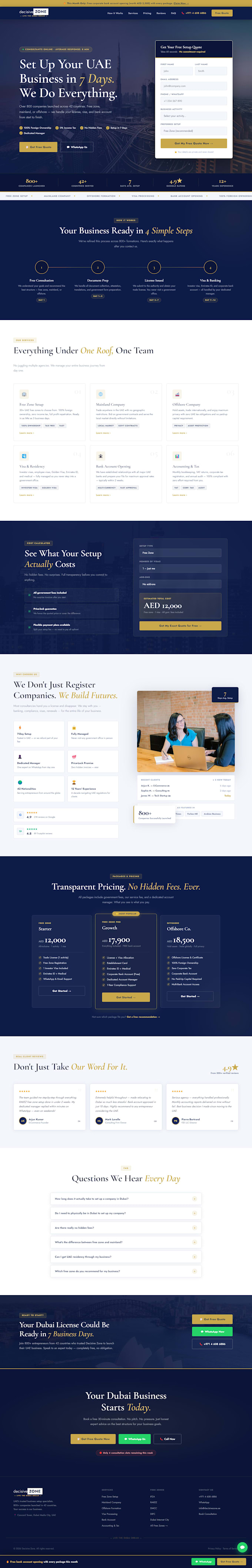 build a professional seo optimized and conversion focused website