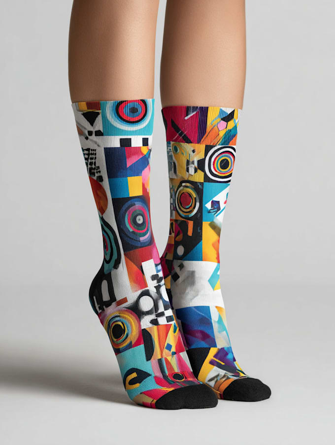 make a unique socks design for you
