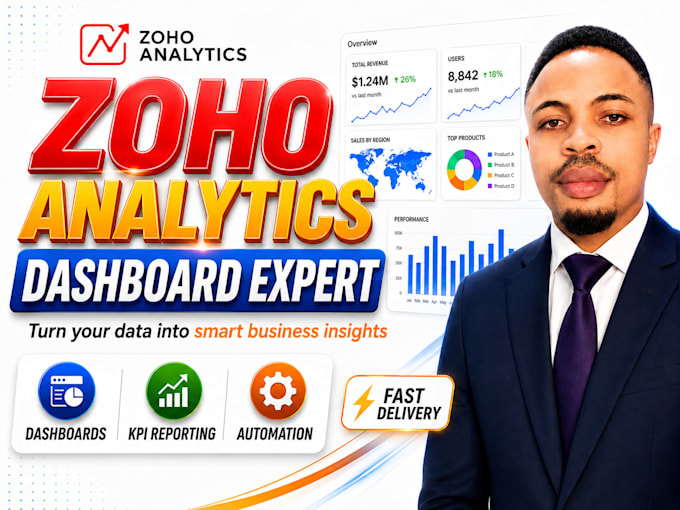 build zoho analytics dashboards and custom business reports