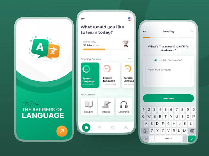 Develop ai language learning app, al kid learning app, al education ...