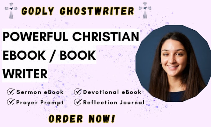ghostwrite powerful sermon ebook, devotional, and christian ebook content