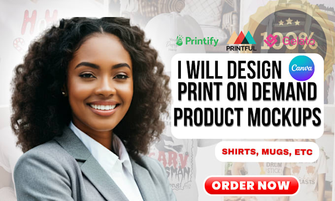 design stunning canva mockup for etsy print on demand, etsy pod mockup for you
