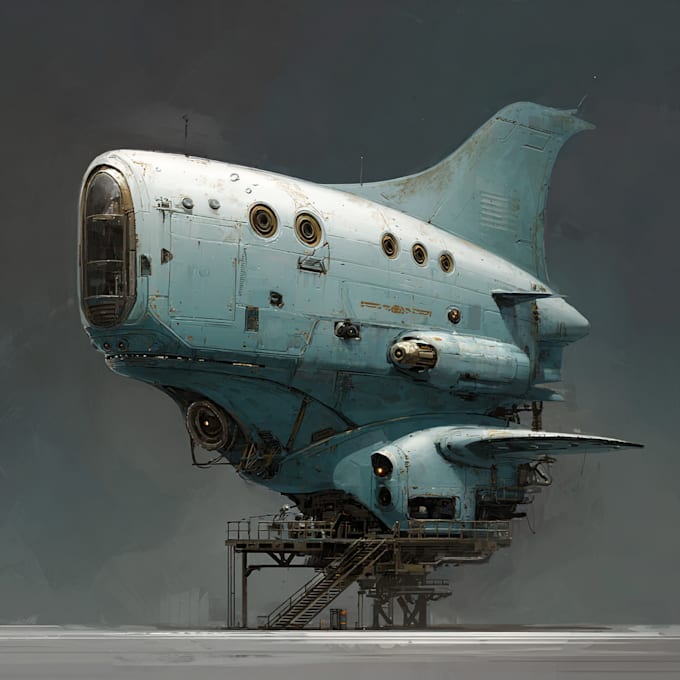 create spaceships and sci fi vehicles
